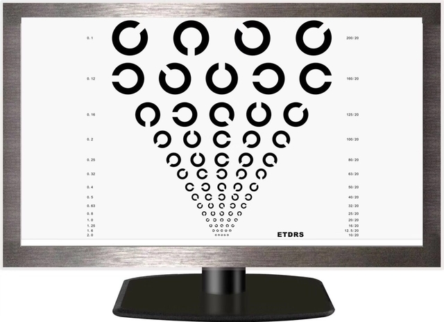 China Low Price Cheap Visual Acuity Chart LCD LCD-215