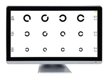 China Supplier Eye Test Machine High Quality OUYA-1  LCD Vision Chart